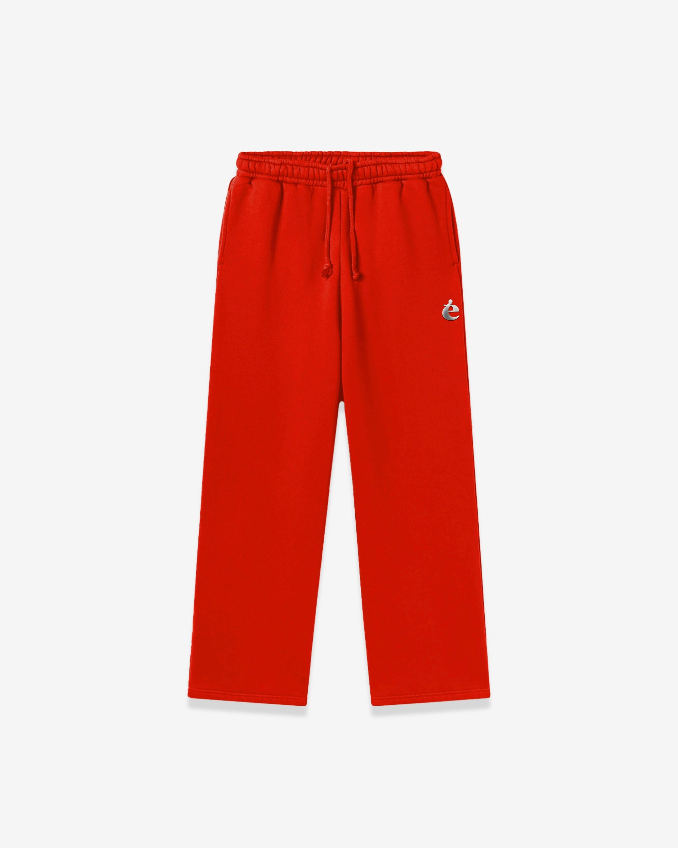 Basic Jogger Pants - Fierey Red