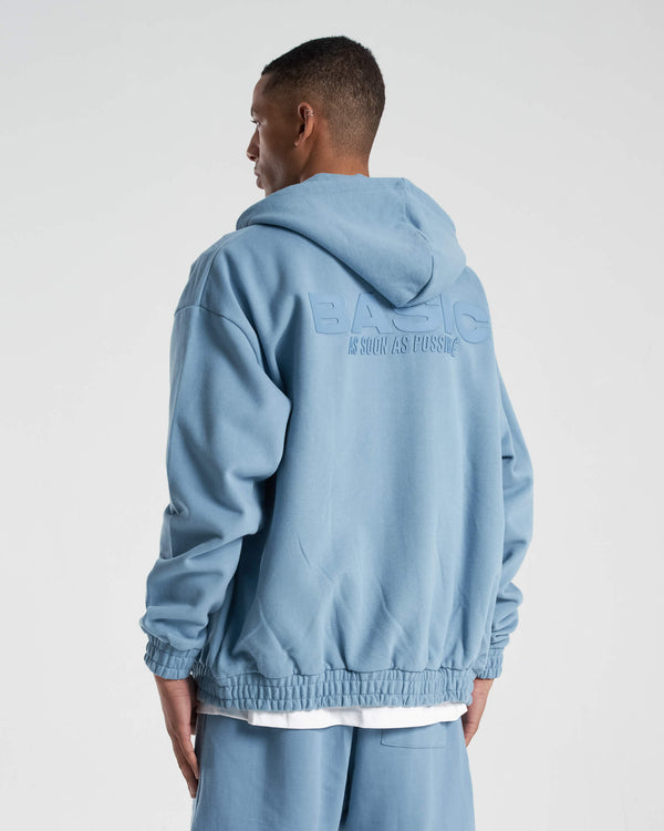 ASAP Season Zipper Hoodie - Blue Prennia