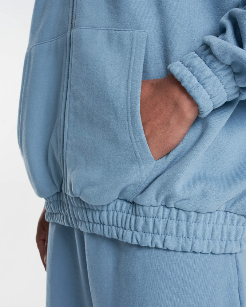 ASAP Season Zipper Hoodie - Blue Prennia