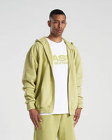 ASAP Season Zipper Hoodie - Leek Green