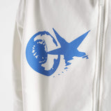 Evo Zipper Hoodie - Bright White