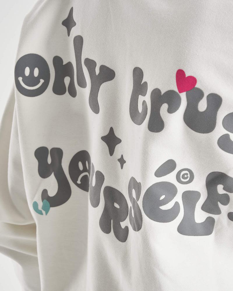 OTY Zipper Hoodie - Light Grey