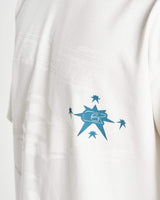T-Shirt – White Blue
