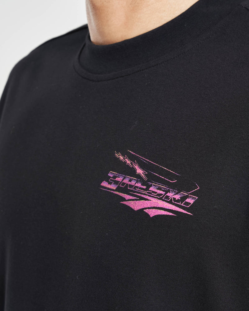 T-Shirt – Black Pink