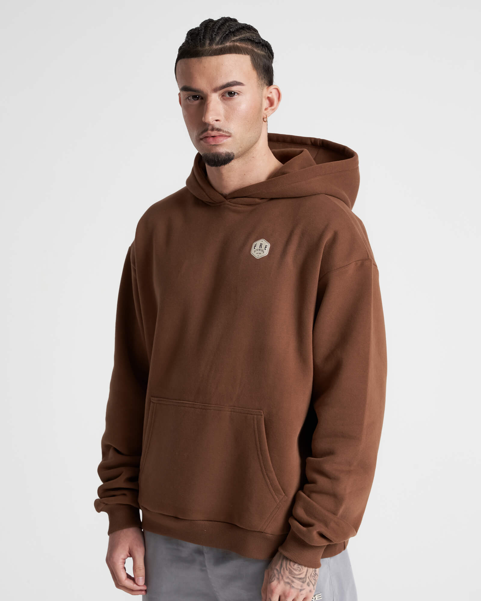 Locked Up Hoodie - Cocoa Brown